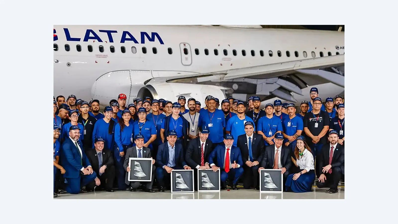 Latam incorpora os primeiros aviões Embraer à sua frota regional
