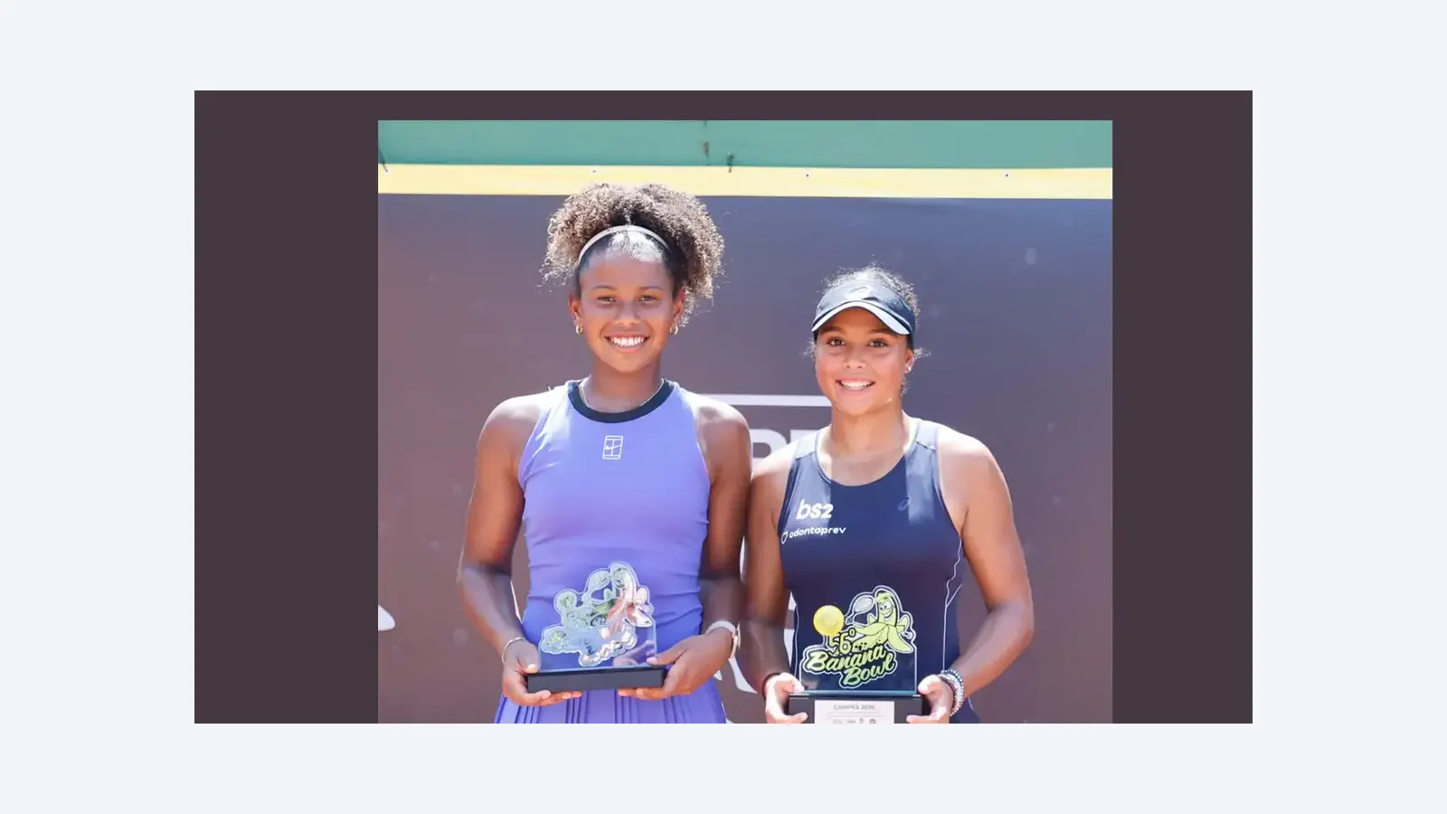 Naná Silva conquista Banana Bowl e faz história no tênis juvenil