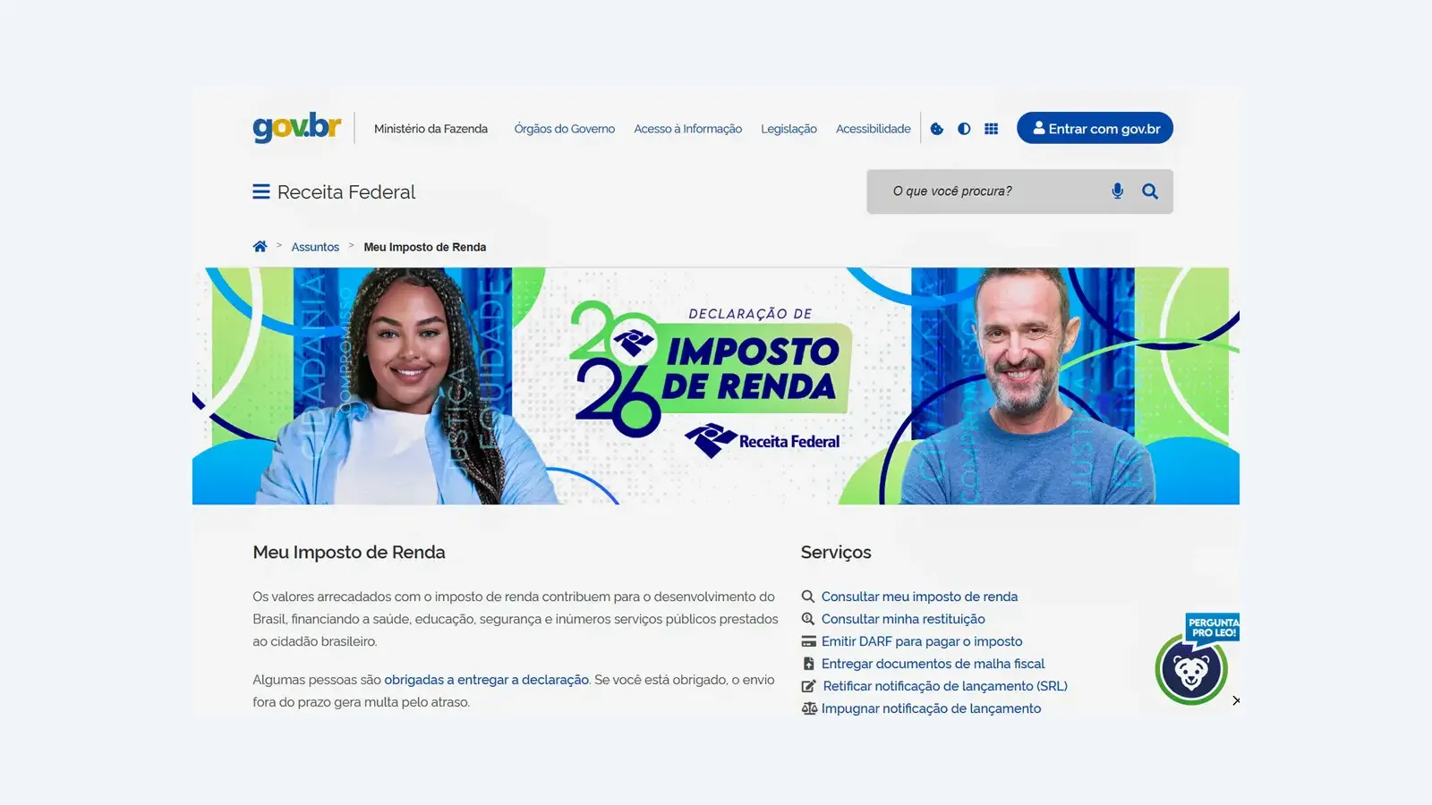 Imposto de Renda 2026 traz novidades e mudanças no prazo e restituição