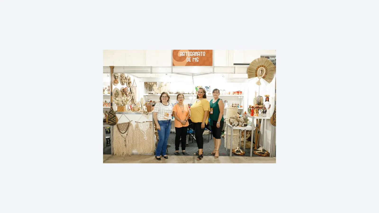 Feira Mãos que Criam destaca artesanato de 45 municípios do MS