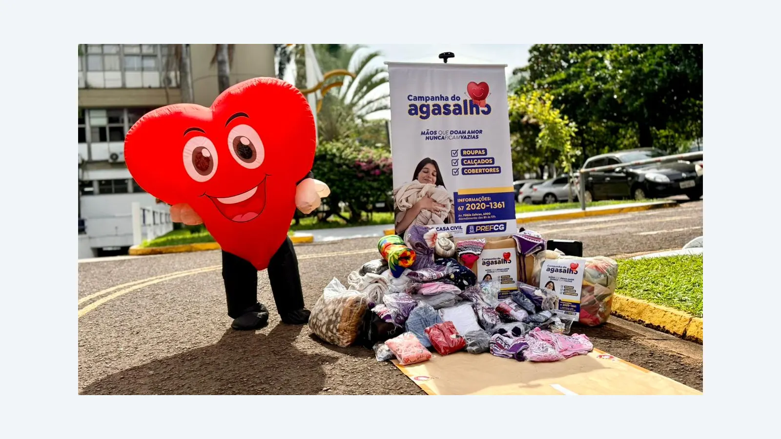 Pit Stop Solidário em Campo Grande: Doe e ajude quem precisa