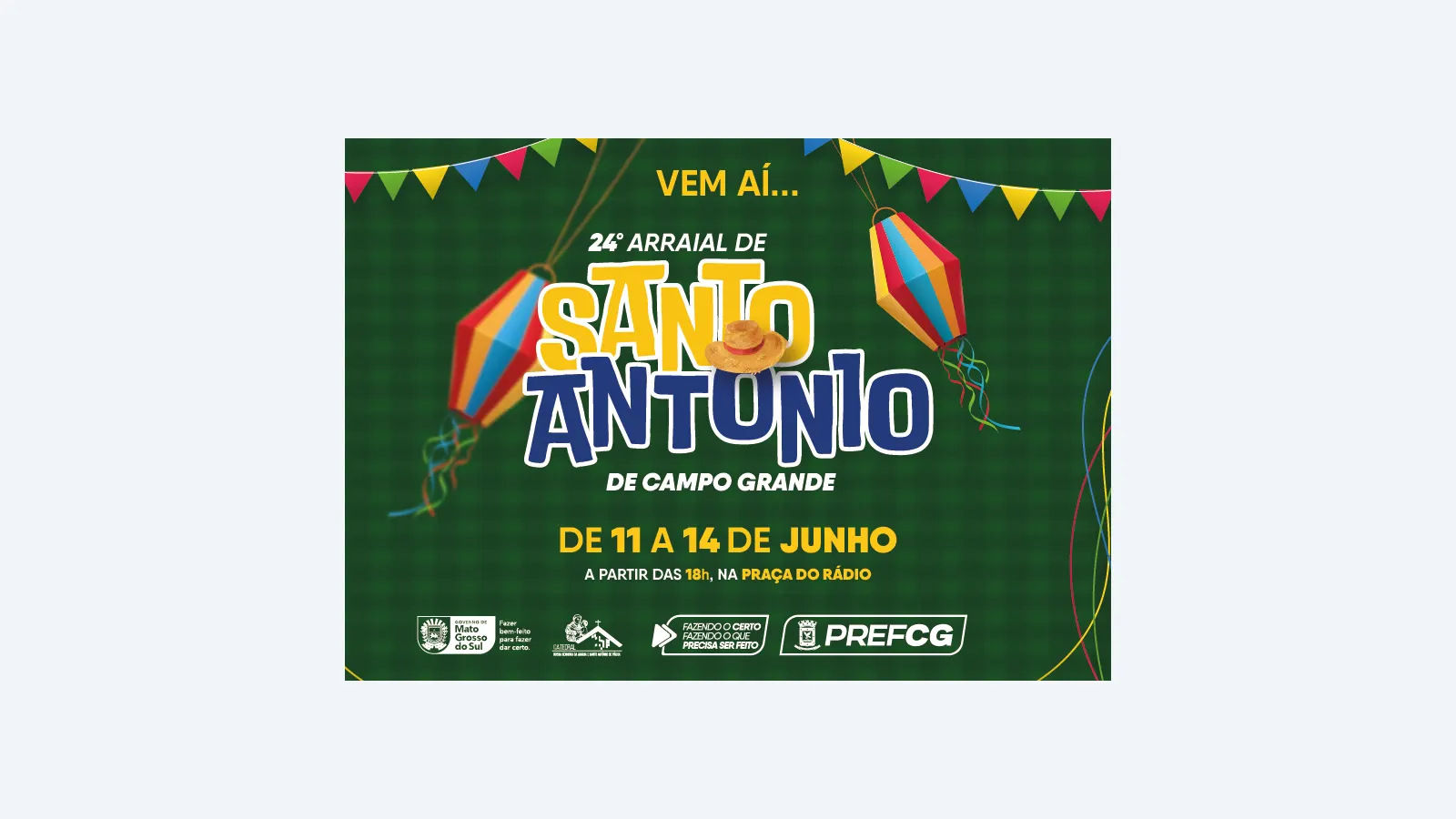 Arraial de Santo Antônio: Quatro Dias de Festa em Campo Grande com Programação Diversificada