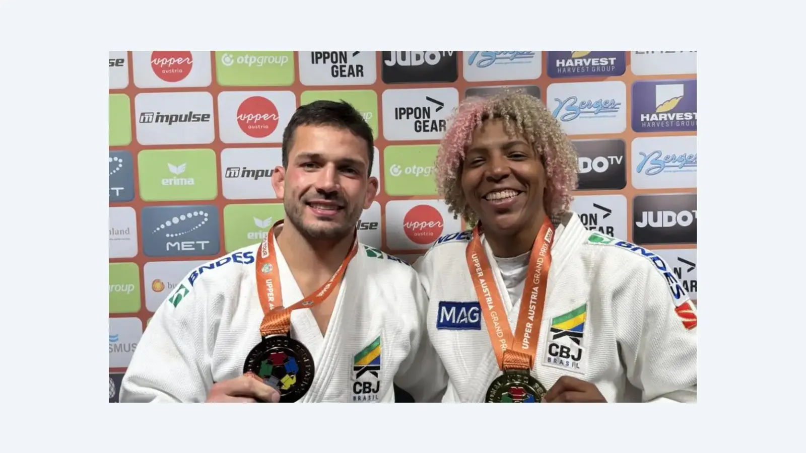 Rafaela Silva conquista ouro e Cargnin bronze no Grand Prix da Áustria