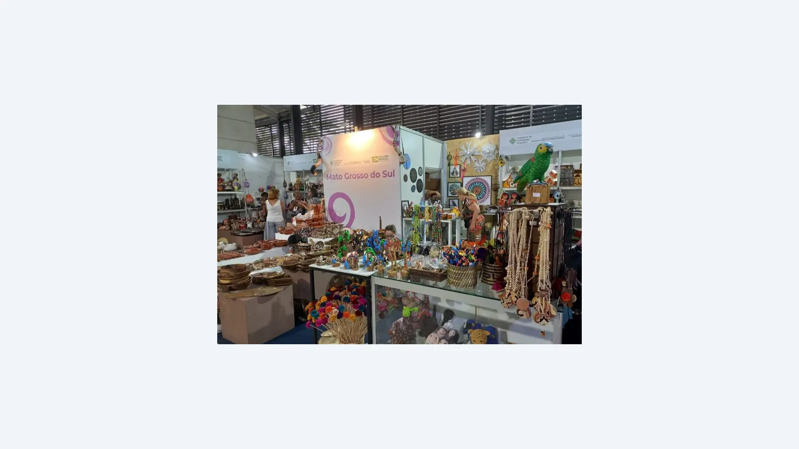 Artesanato de Mato Grosso do Sul brilha no Salão de Brasília