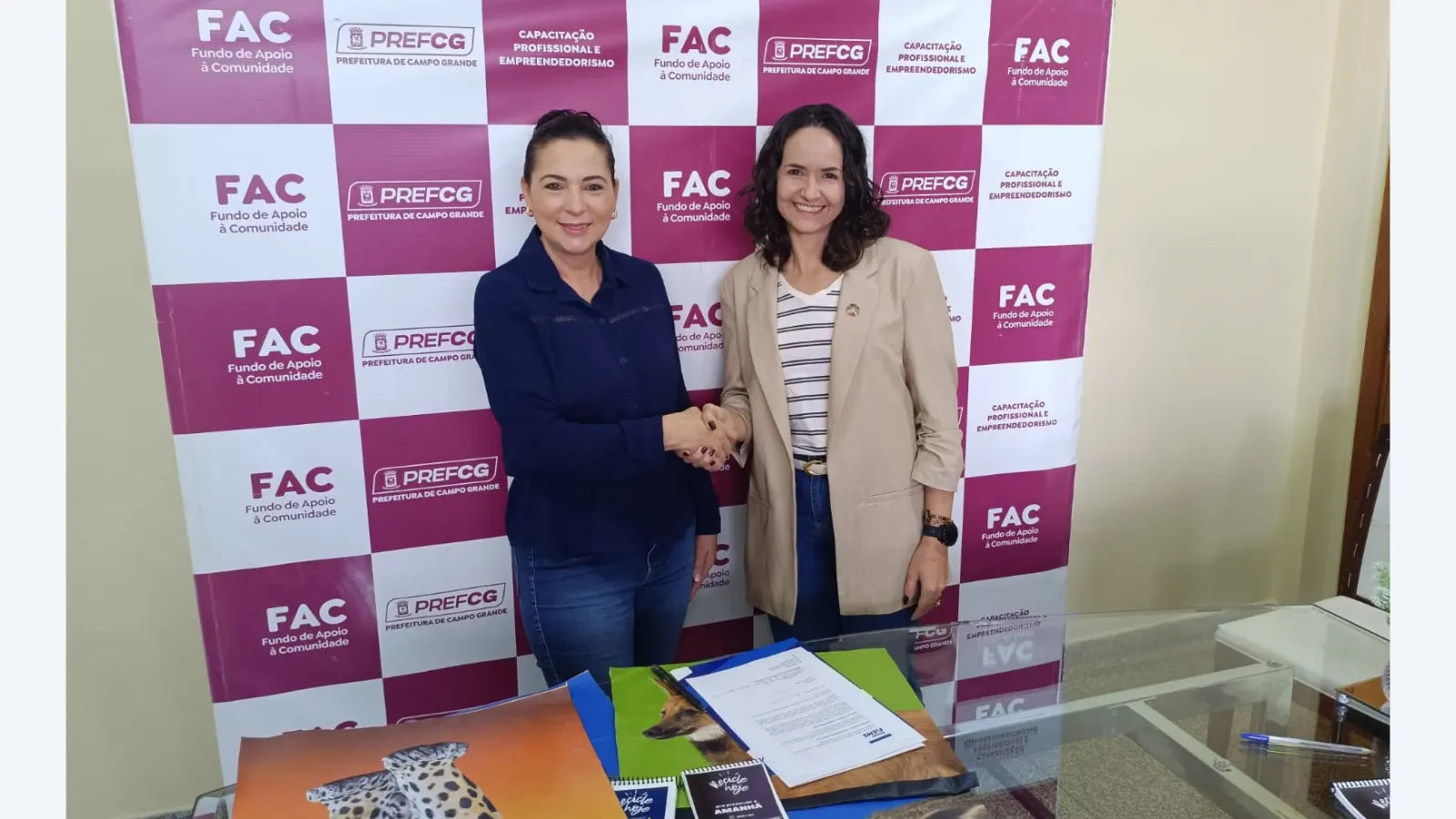 FAC e FIEMS promovem sustentabilidade com reaproveitamento de materiais