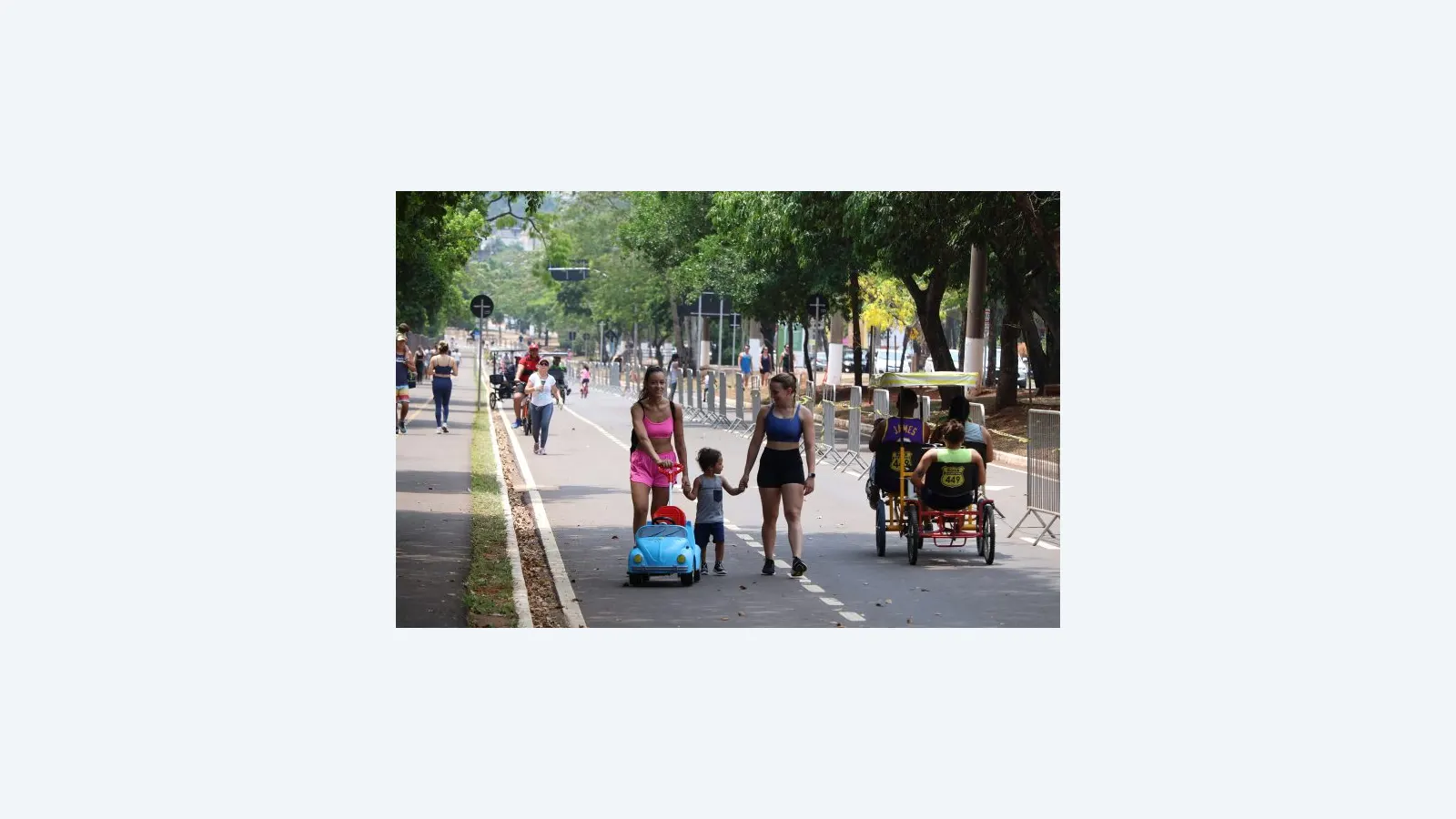 Parque dos Poderes terá acesso restrito a veículos no feriado de Finados