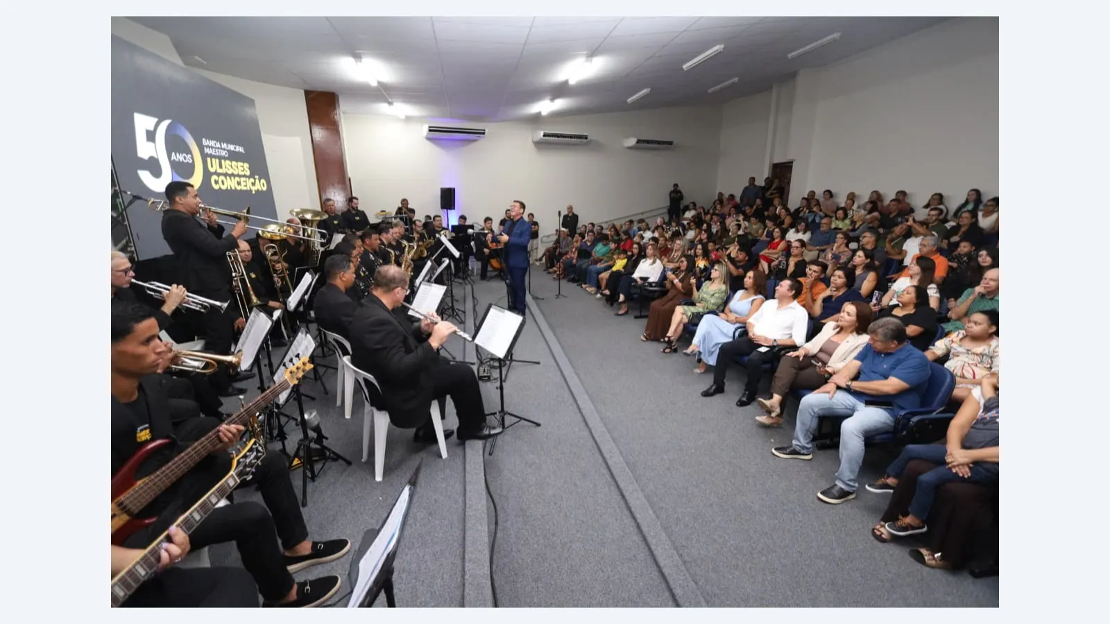 Banda Sinfônica Municipal de Campo Grande celebra 50 anos em grande estilo