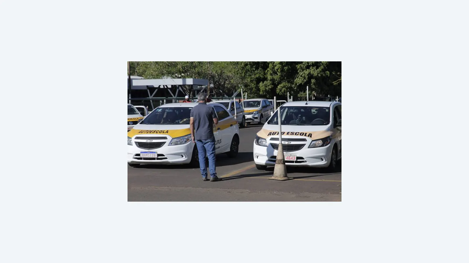 Detran-MS elimina baliza no pátio e amplia tolerância em exame prático