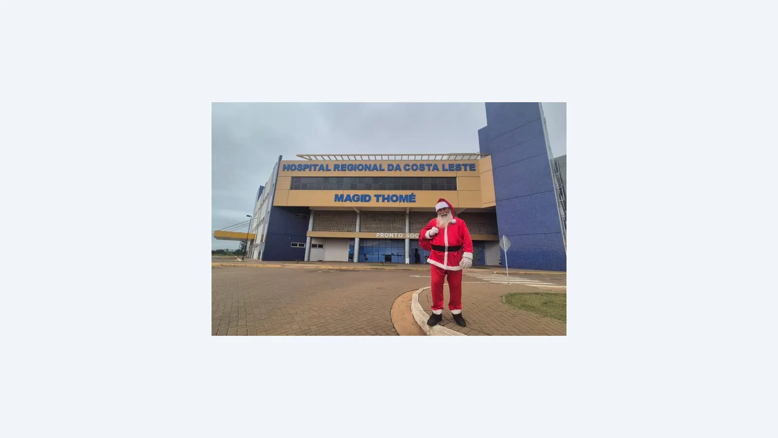 Hospital de Três Lagoas salva Papai Noel com angioplastia de urgência