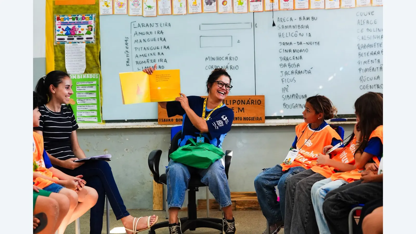 Projeto na Escola Isauro Bento reuniu arte, leitura e educação ambiental