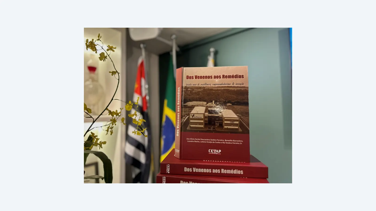 Unesp lança livro sobre 30 anos de avanços em biofármacos