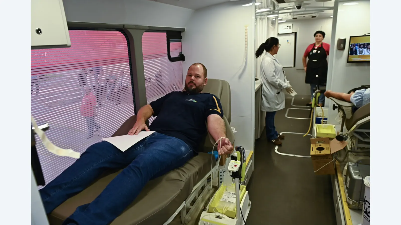 Ação de doação de sangue em Campo Grande registra cerca de 150 cadastros