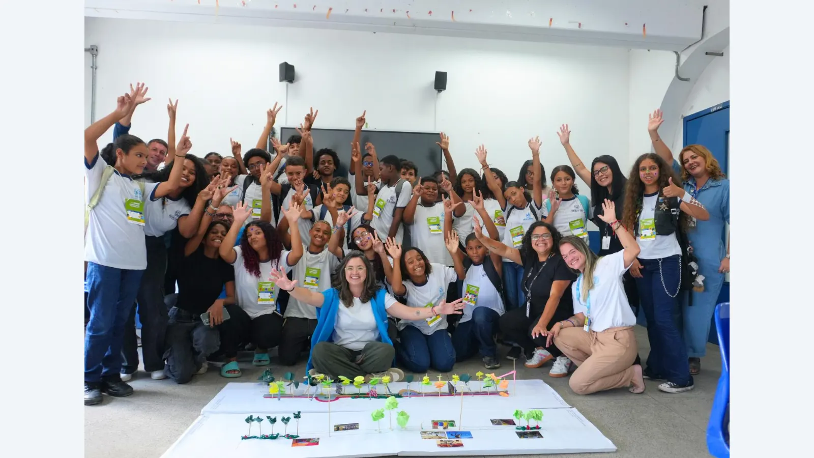 Crianças de São Gonçalo participam de projeto para melhorar bairro Ipuca