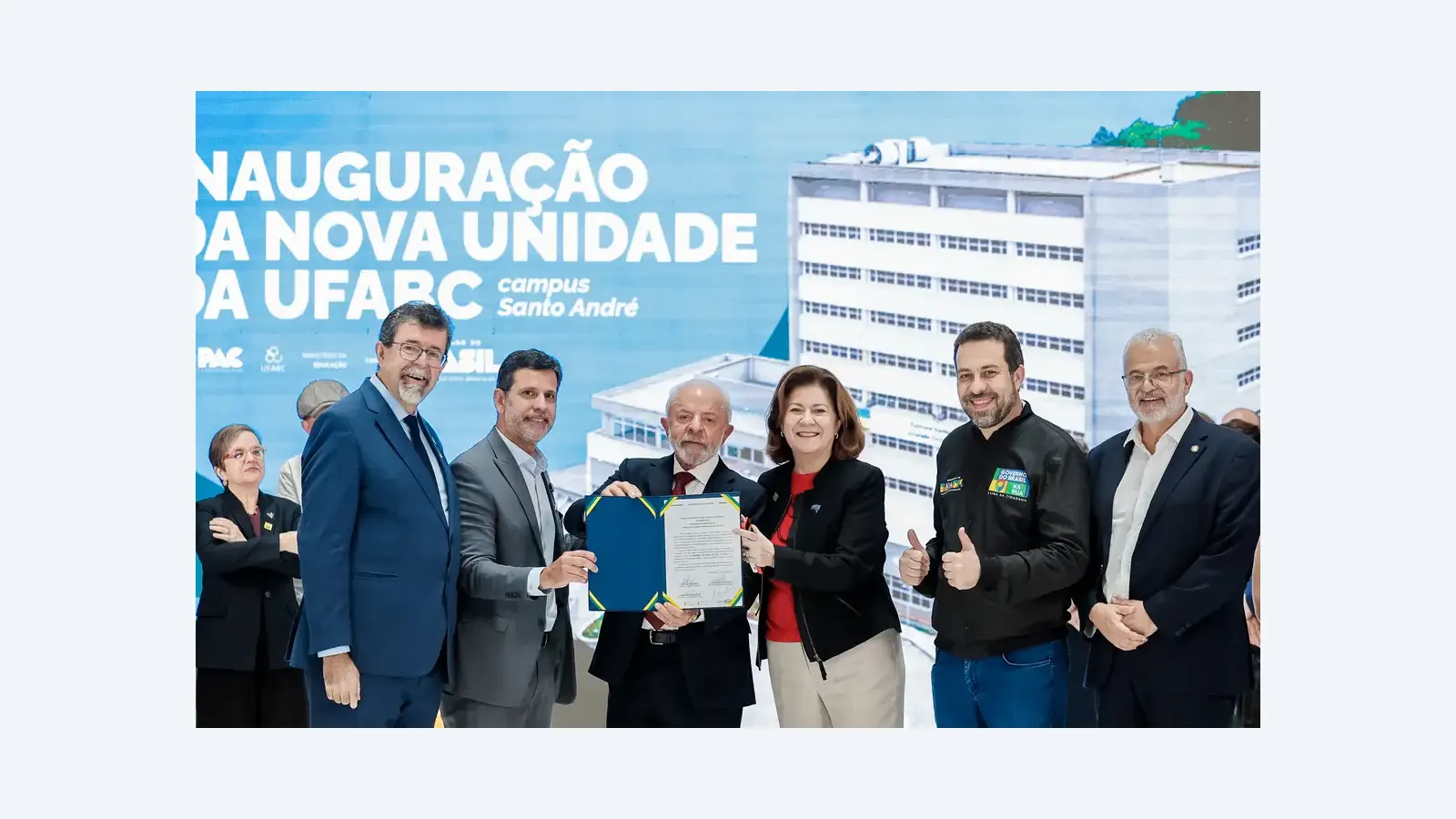Lula inaugura nova unidade da UFABC em Santo André com investimento de R$ 155 milhões