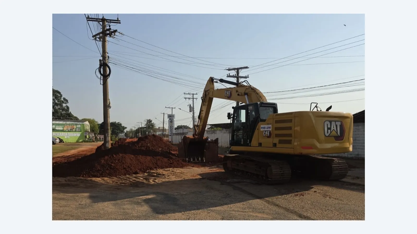 Prefeitura de Campo Grande amplia Rua Lino Villachá para melhorar acesso ao Nova Lima