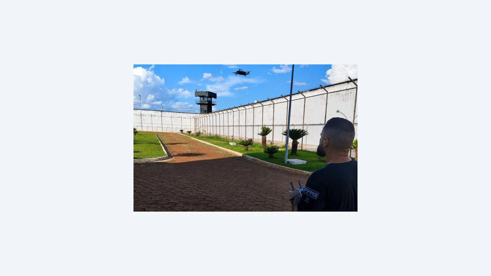 Drones são utilizados na vigilância da Penitenciária de Dourados para combater contrabando