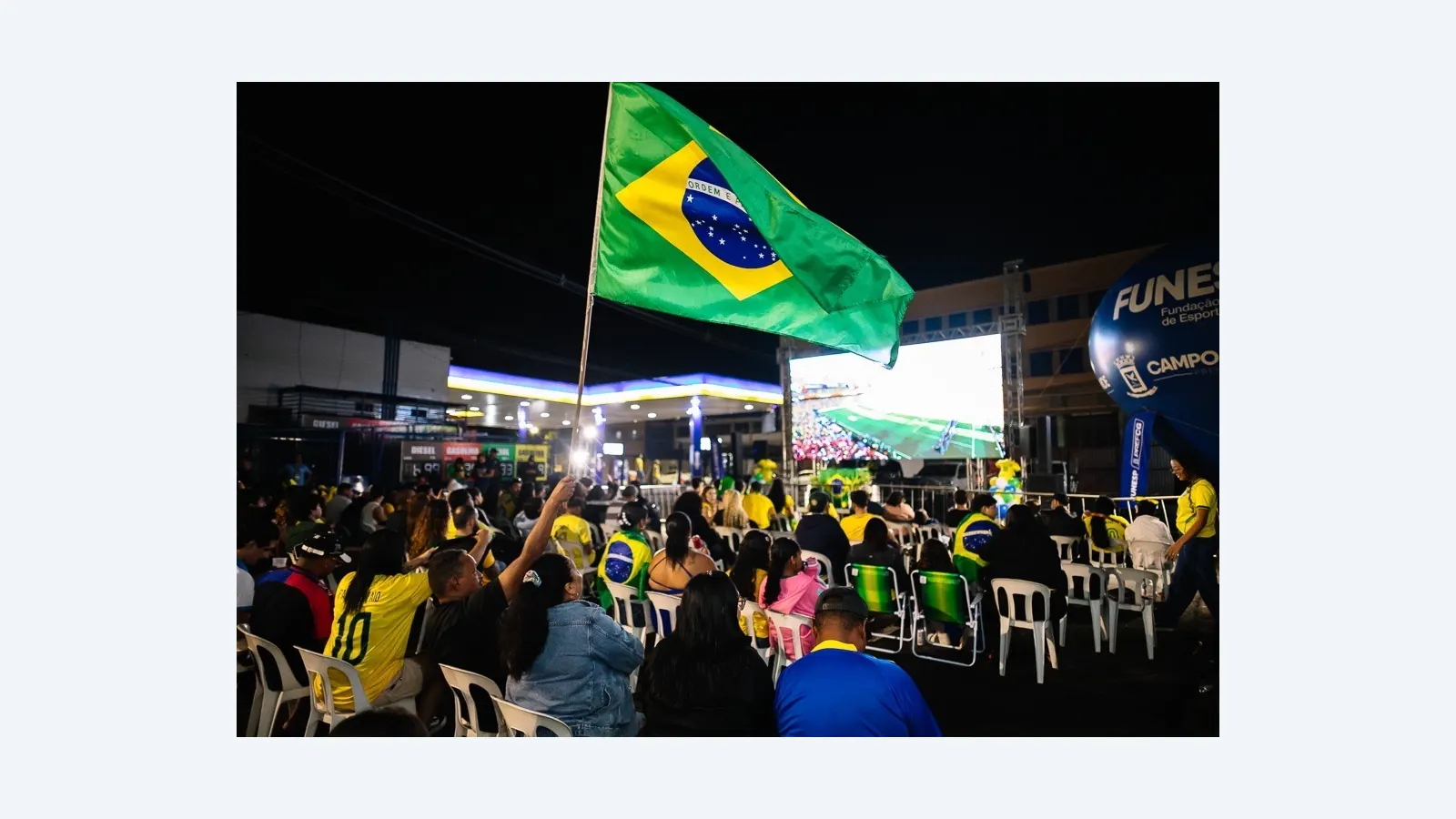 Cidade da Copa é cancelada em Campo Grande devido a alerta de chuva