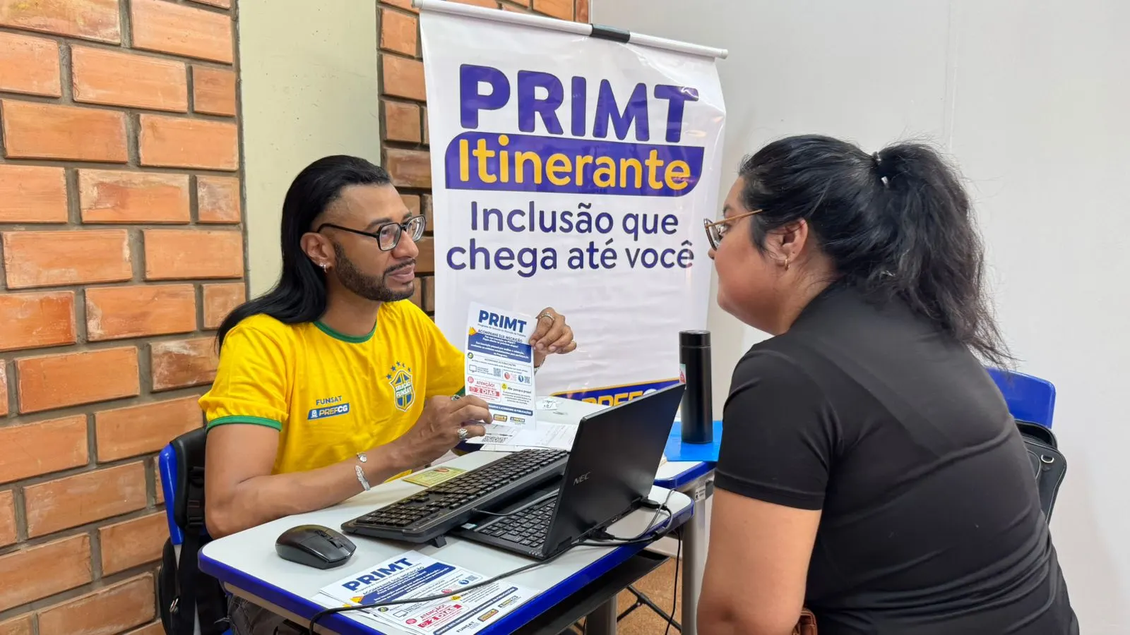 Primt Itinerante finaliza triagem no CRAS Canguru nesta segunda-feira