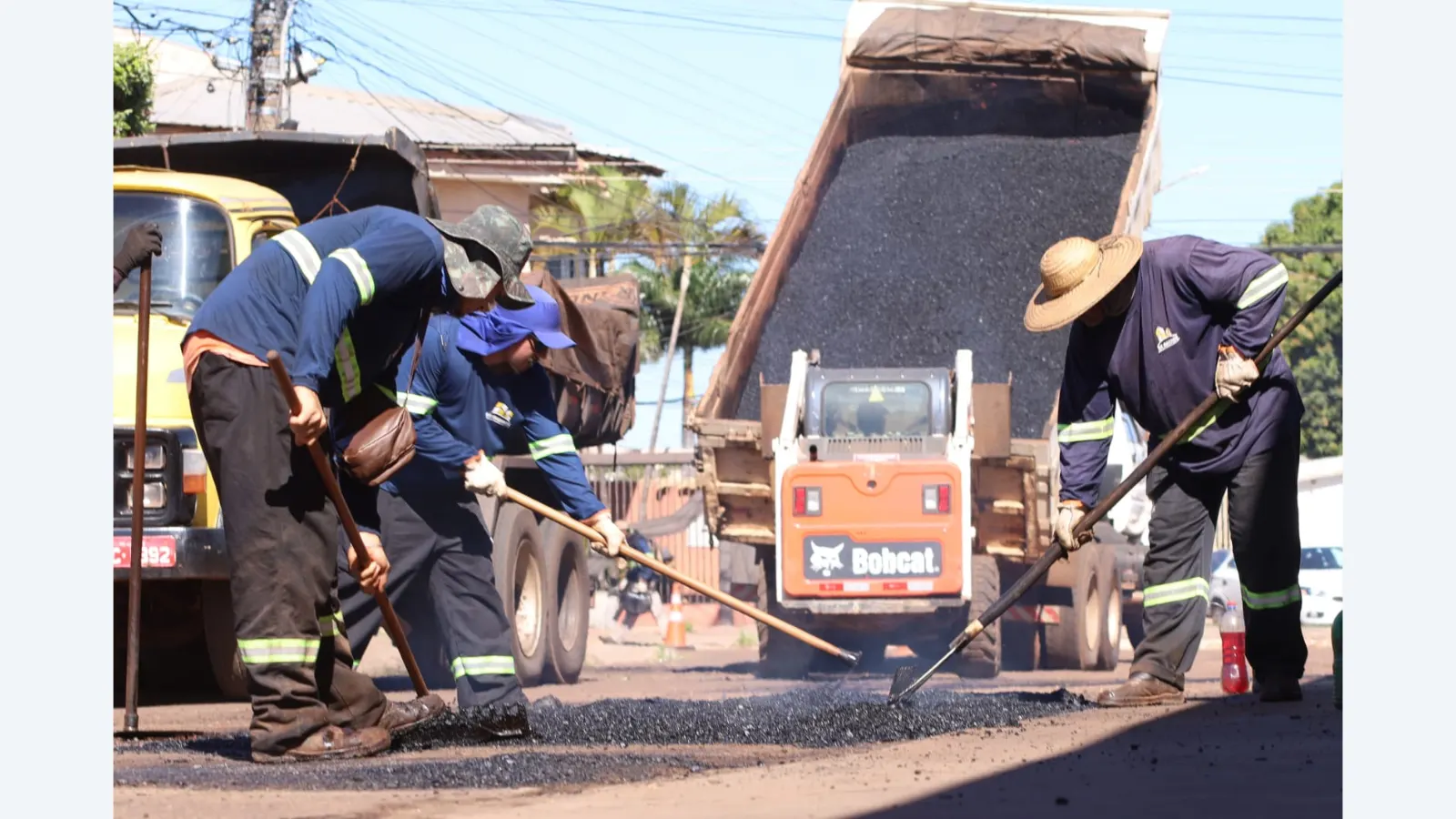 Campo Grande intensifica mutirão de tapa-buracos no Jardim Los Angeles