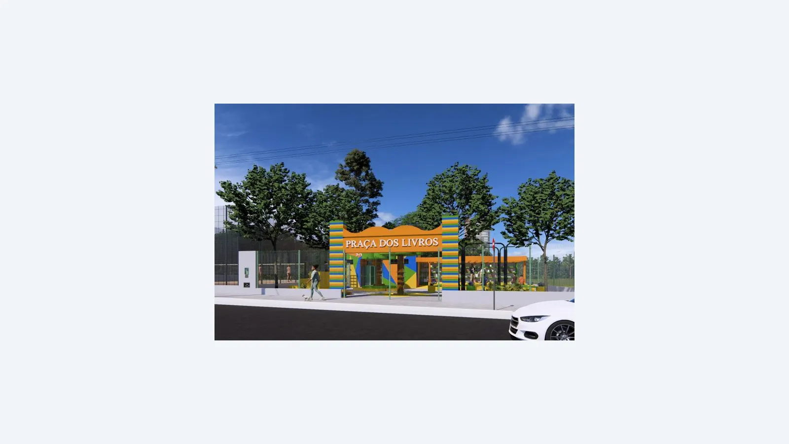 Nova etapa da Praça dos Livros amplia lazer e cultura em Campo Grande