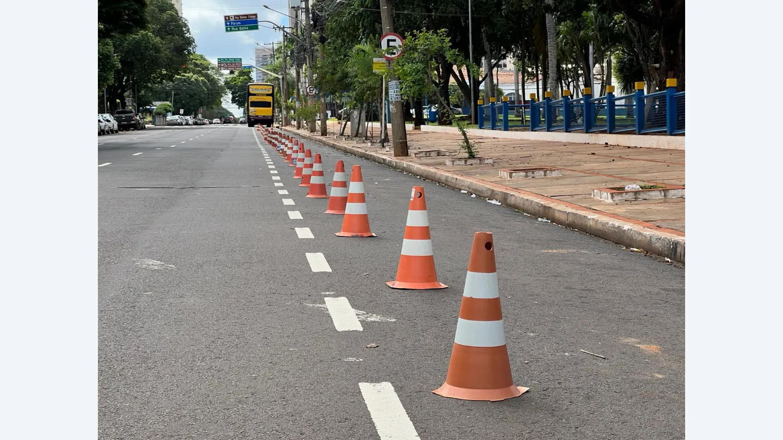 Interdições em Campo Grande no domingo afetam trânsito em dois pontos da cidade