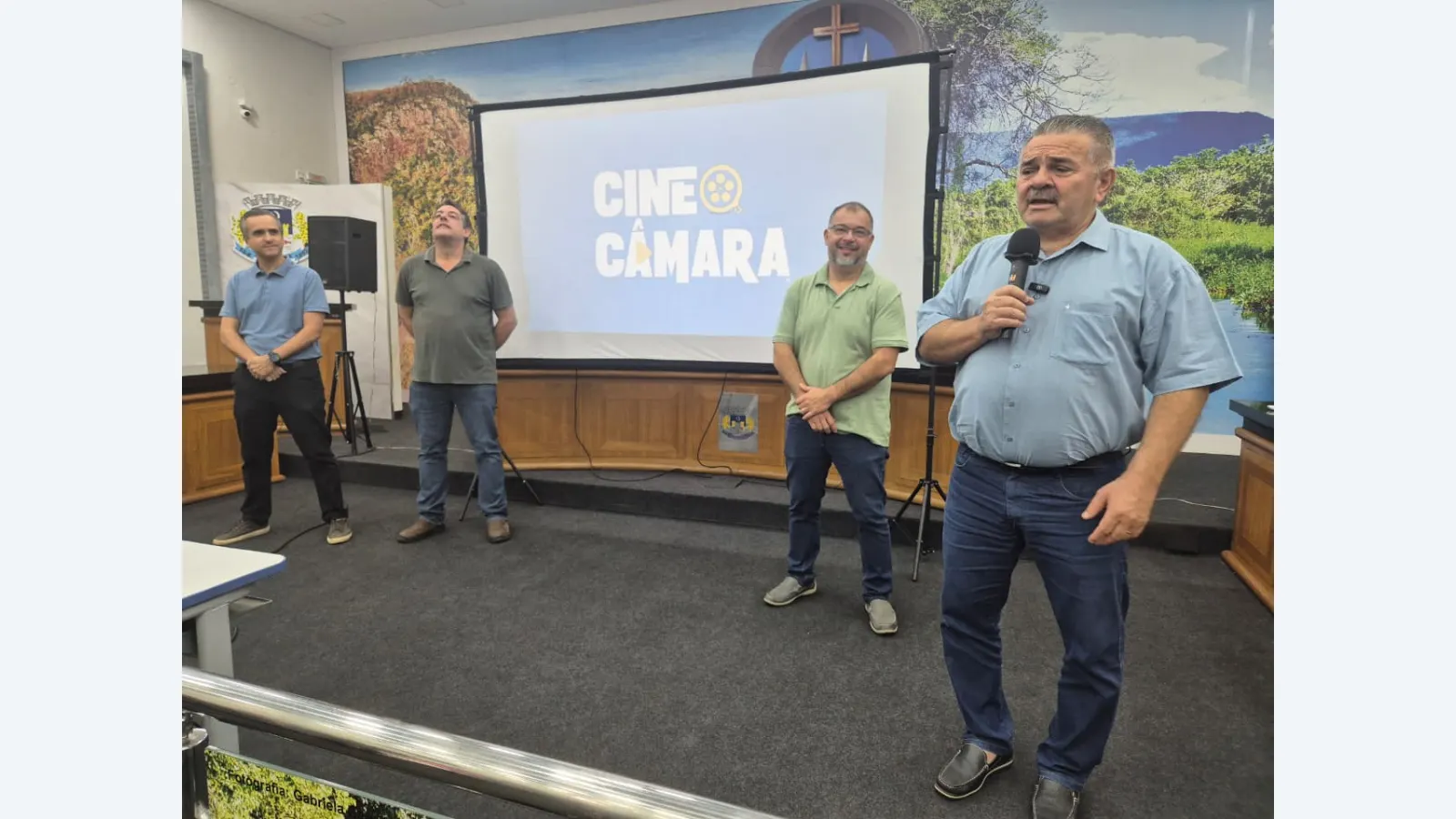 Cine Câmara promove integração cultural em Aquidauana com exibições de filmes