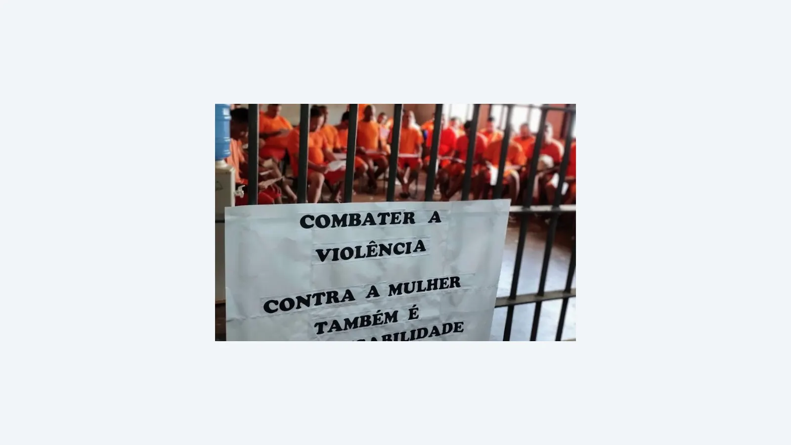 Gameleira I incentiva internos a combater violência contra a mulher