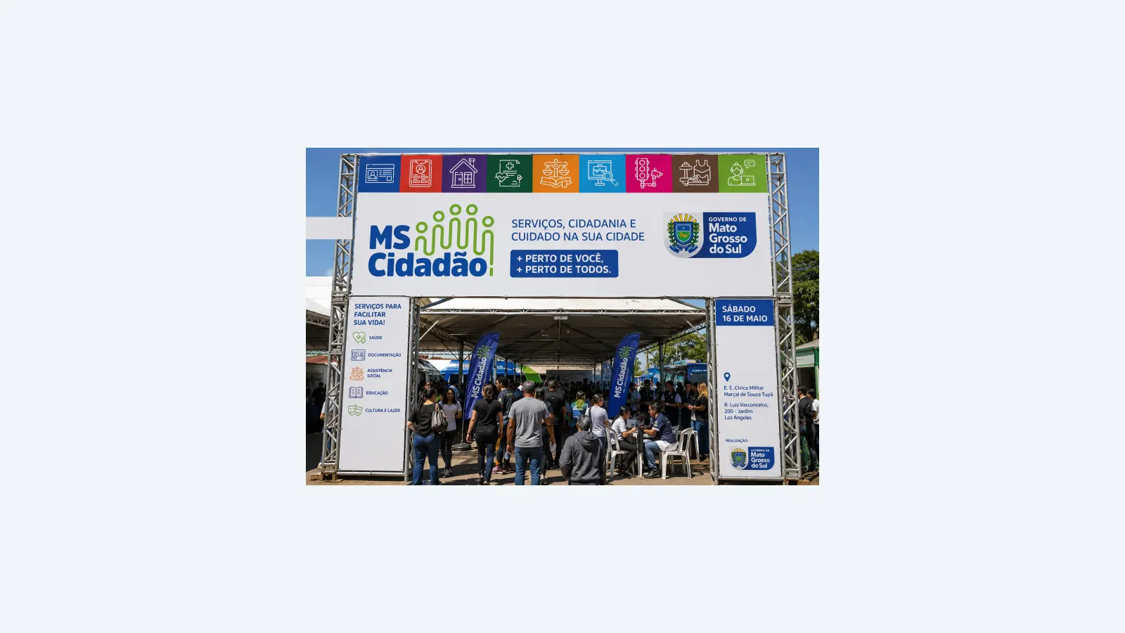 MS Cidadão: serviços gratuitos em Campo Grande neste sábado