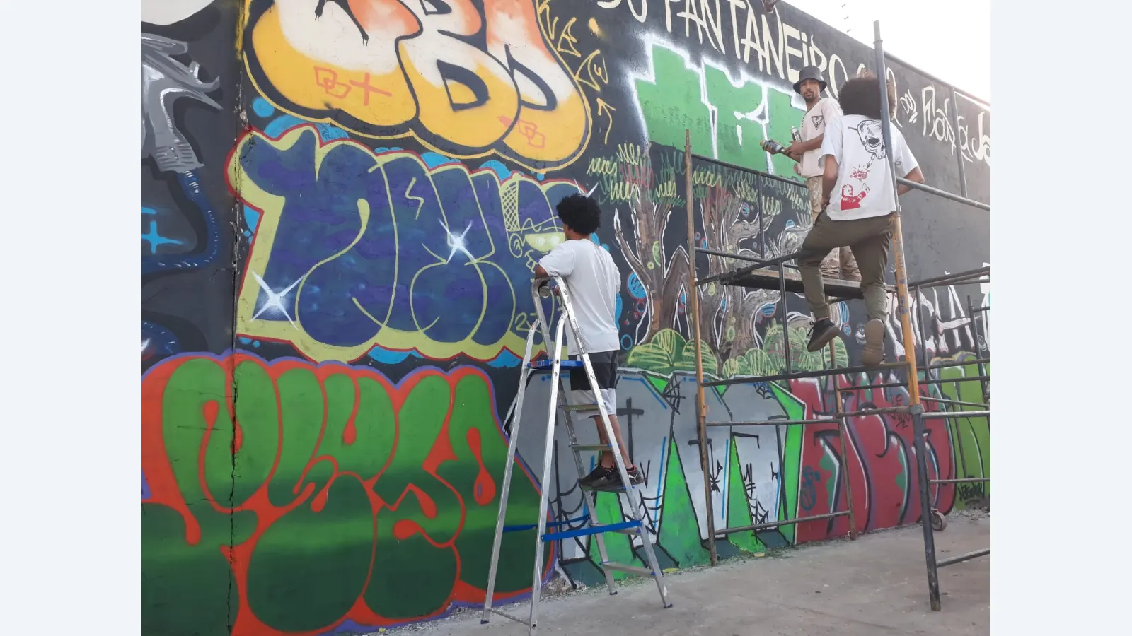 Abertas inscrições para muralismo no viaduto da Rua Maracaju em Campo Grande