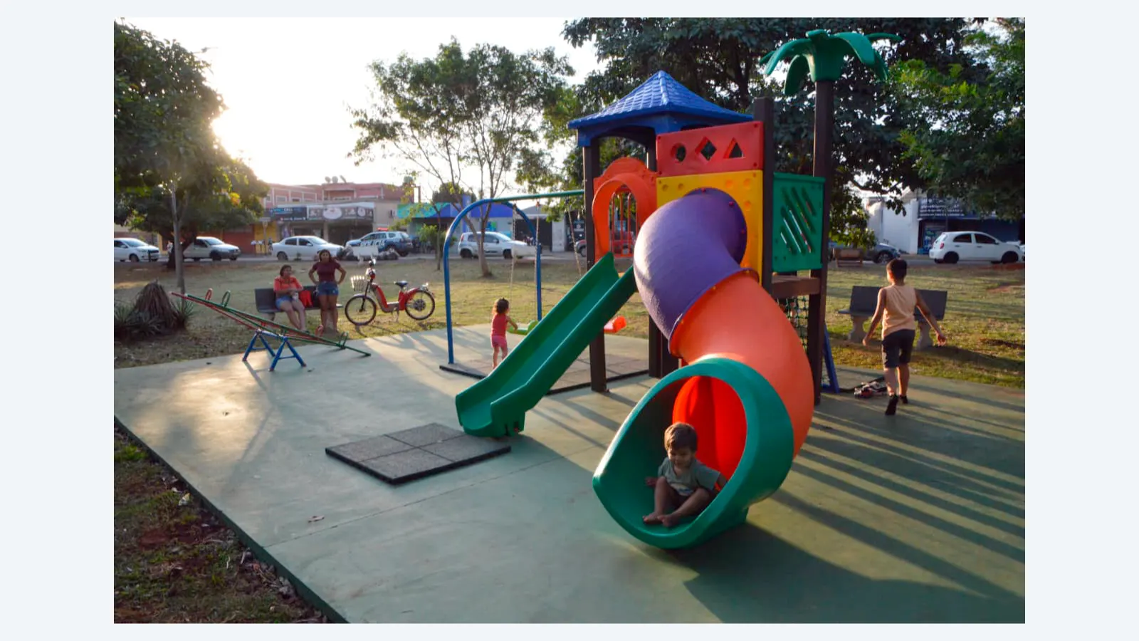Campo Grande ganha novo parquinho infantil em parceria com o MPT
