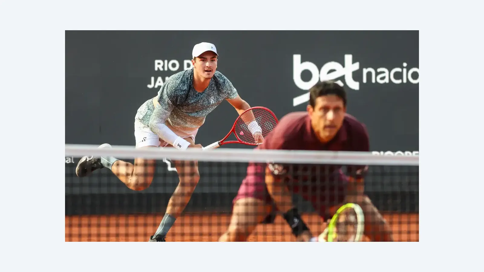 João Fonseca e Marcelo Melo avançam no Rio Open de duplas