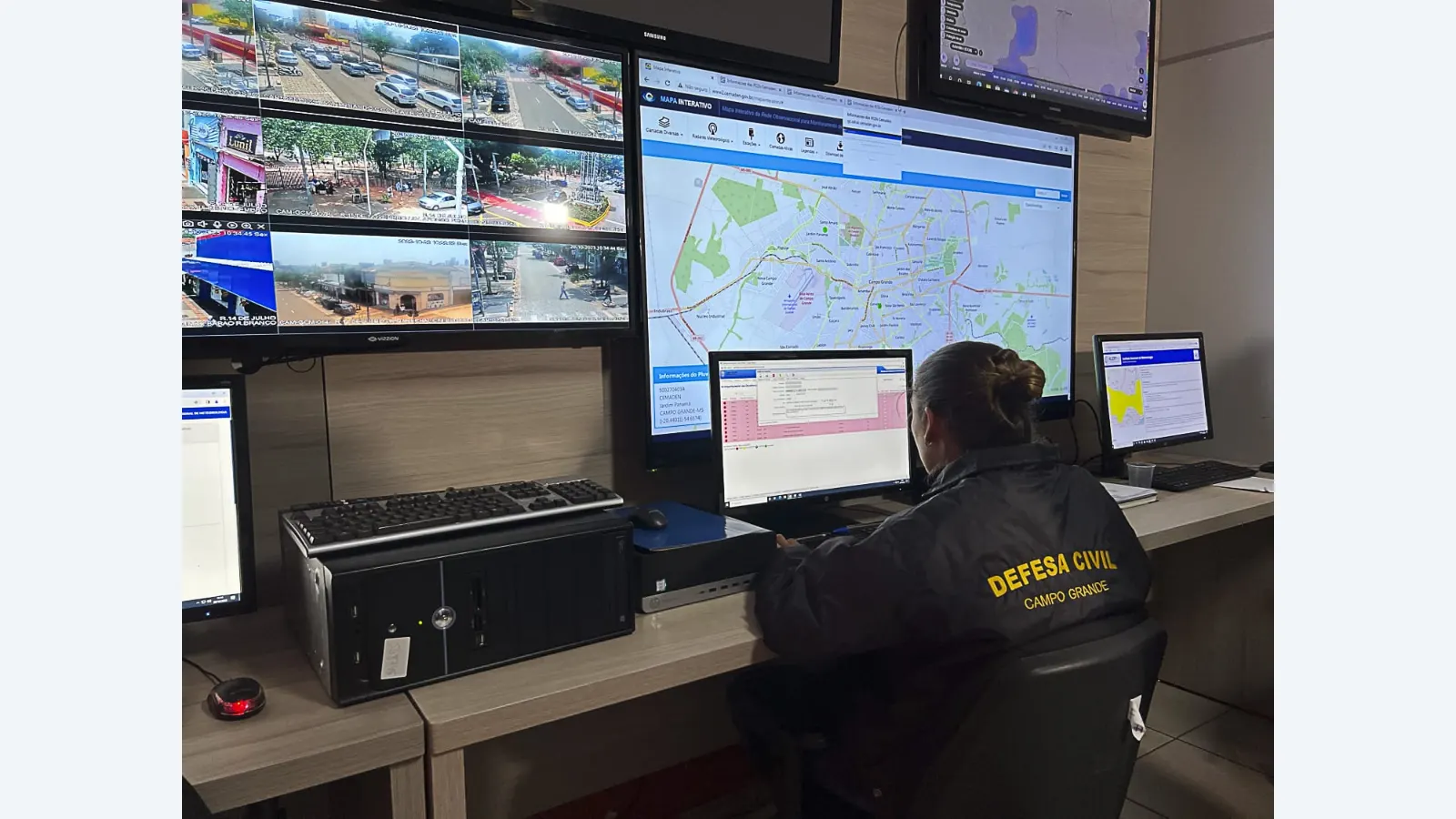 Defesa Civil de Campo Grande emite alerta para chuvas intensas neste fim de semana