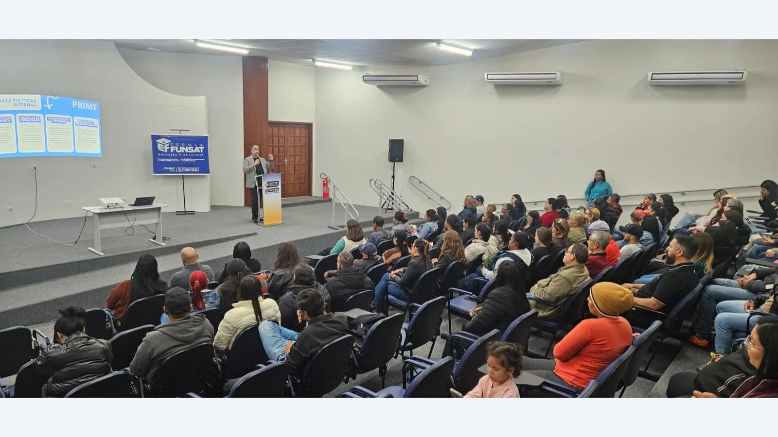 Primt já atinge 70% dos bolsistas em ciclo de palestras sobre emprego