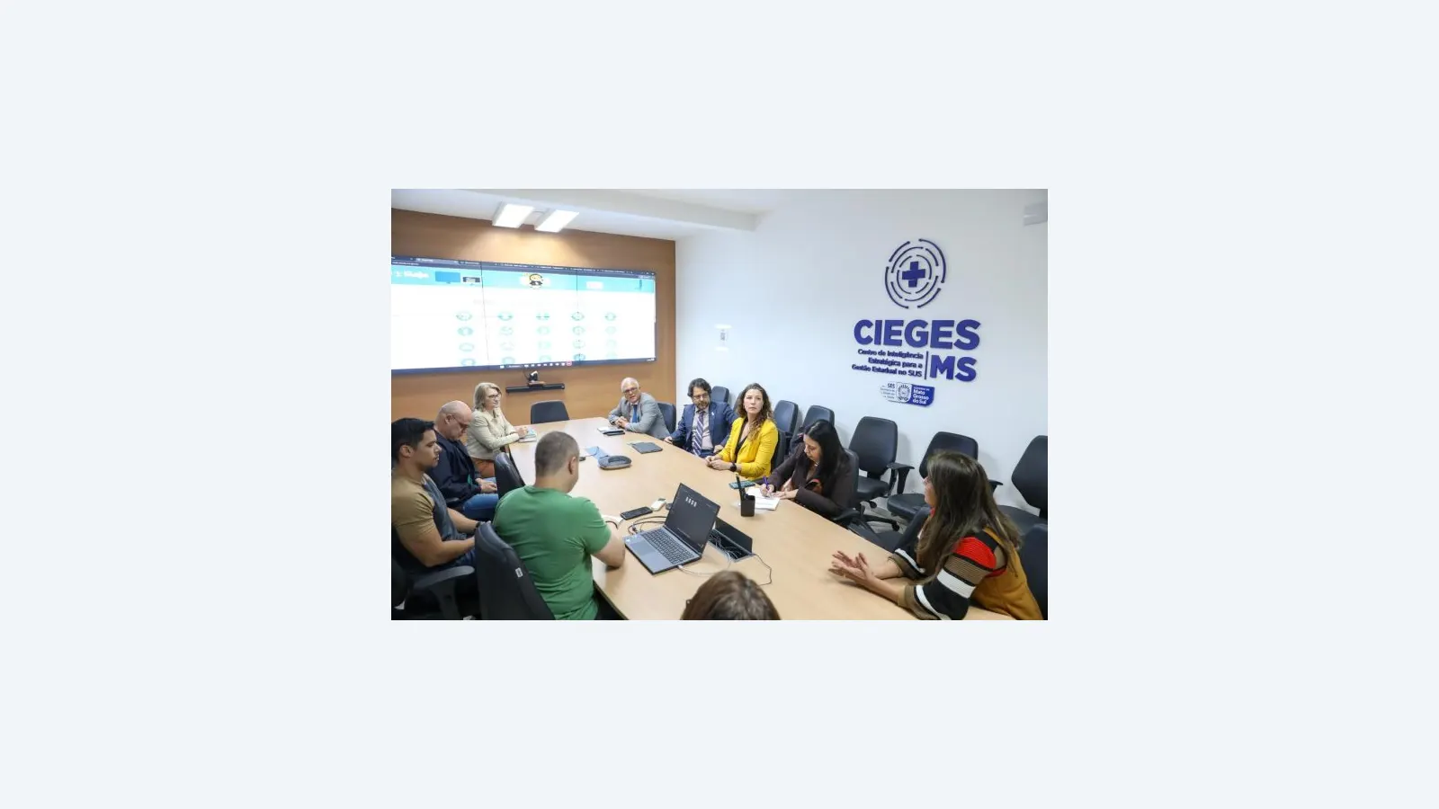 Saúde Digital de MS é Destaque em Visita da OPAS e Fortalece Cooperação Internacional