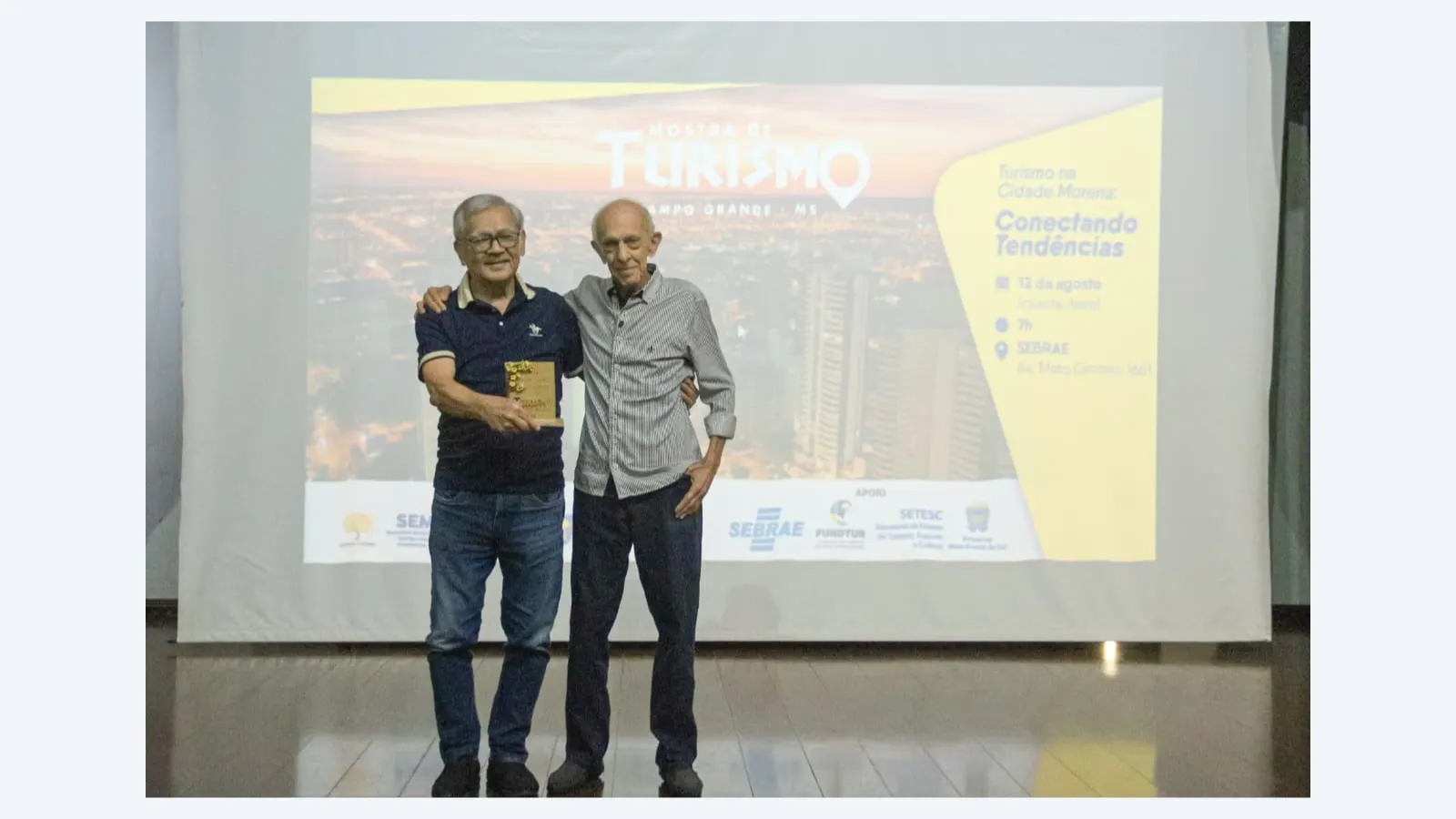 Troféu Edson Contar Reconhece Profissionais do Turismo em Campo Grande