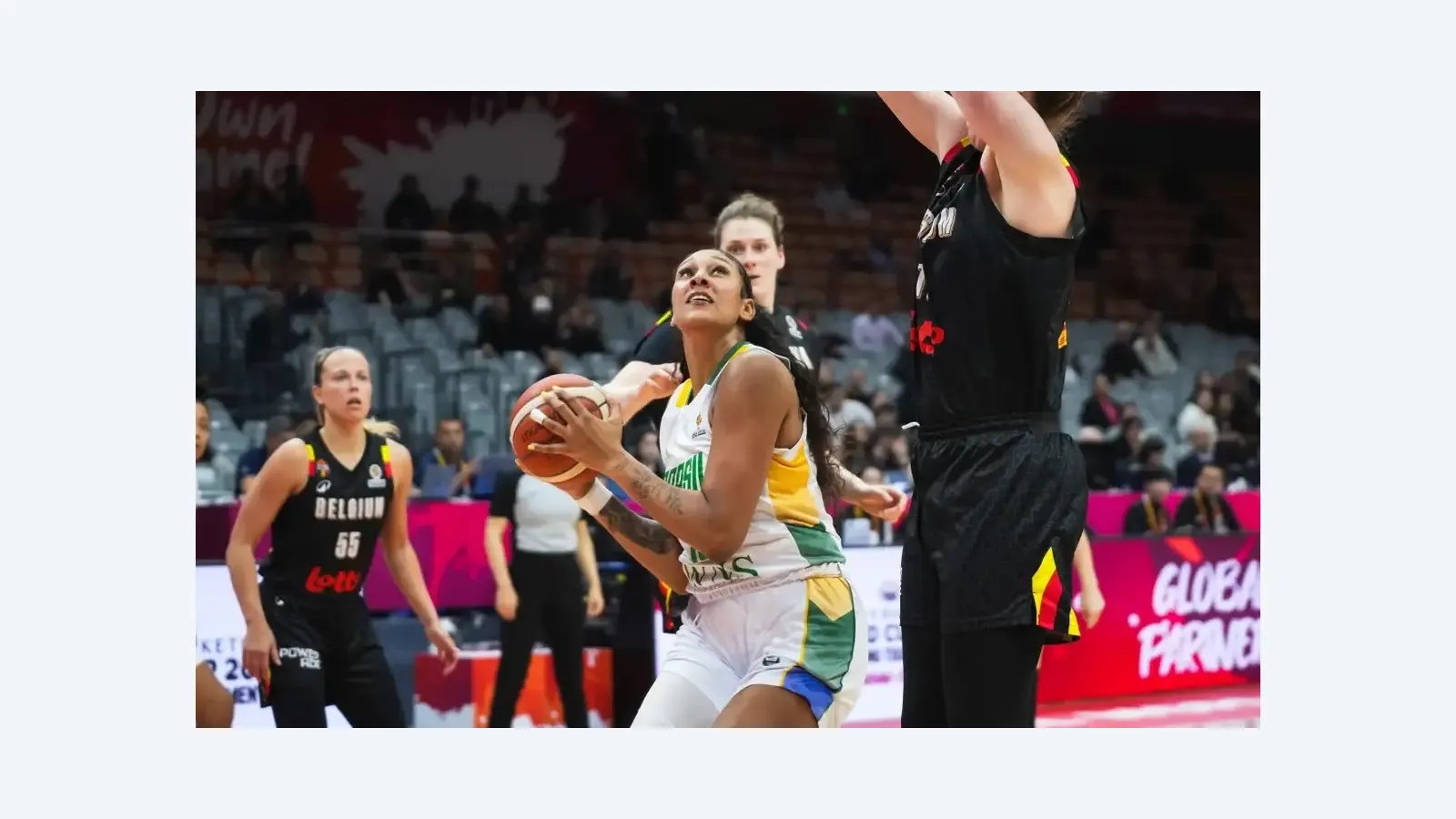 Brasil estreia com derrota para Bélgica no Pré-Mundial Feminino de Basquete