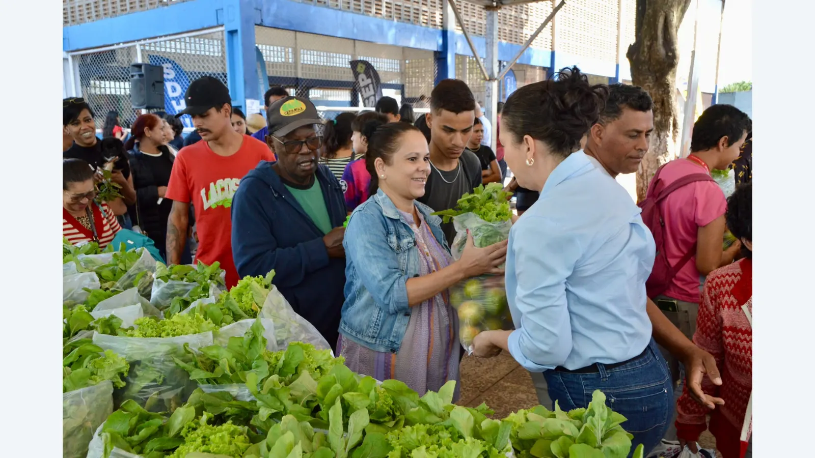 FAC Troca Recicláveis por Sacolão de Verduras em Campo Grande