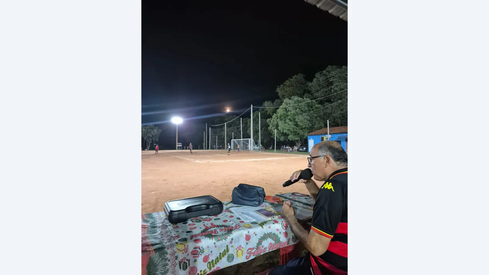 Novo sistema de iluminação do Campo do DEC transforma esporte em Aquidauana