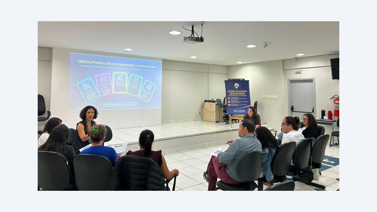 Capacitação da SAS visa aprimorar atendimentos na assistência social