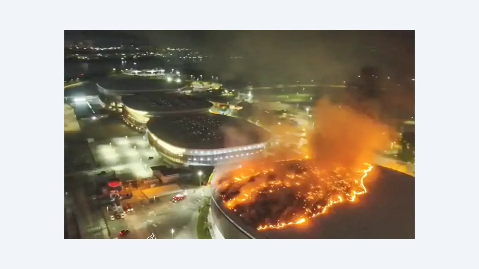 Incêndio atinge museu do Velódromo Olímpico no Rio, pista permanece intacta