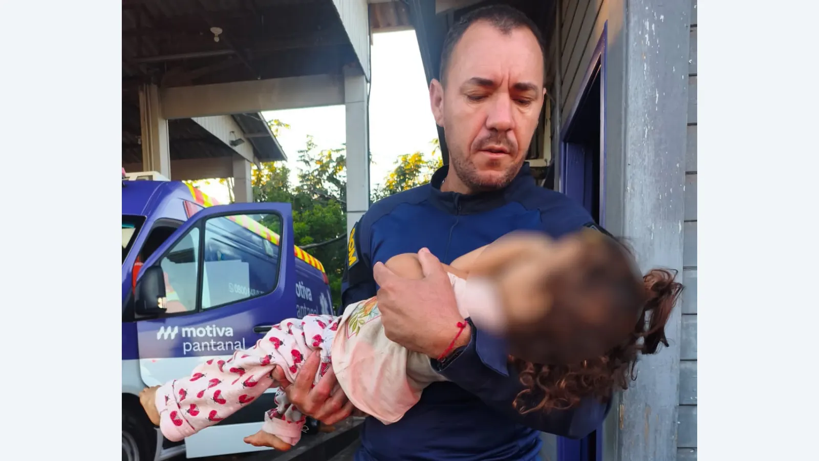 Guarda Civil Metropolitana salva criança em Anhanduí após convulsão