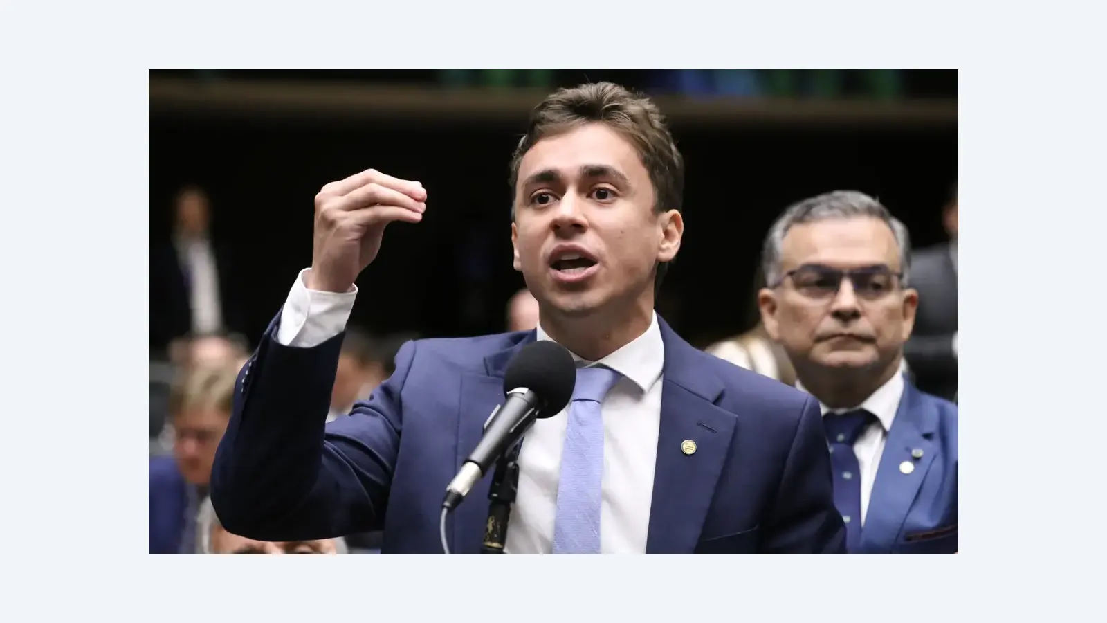 Deputado Nikolas Ferreira usou jato ligado a empresário investigado em 2022