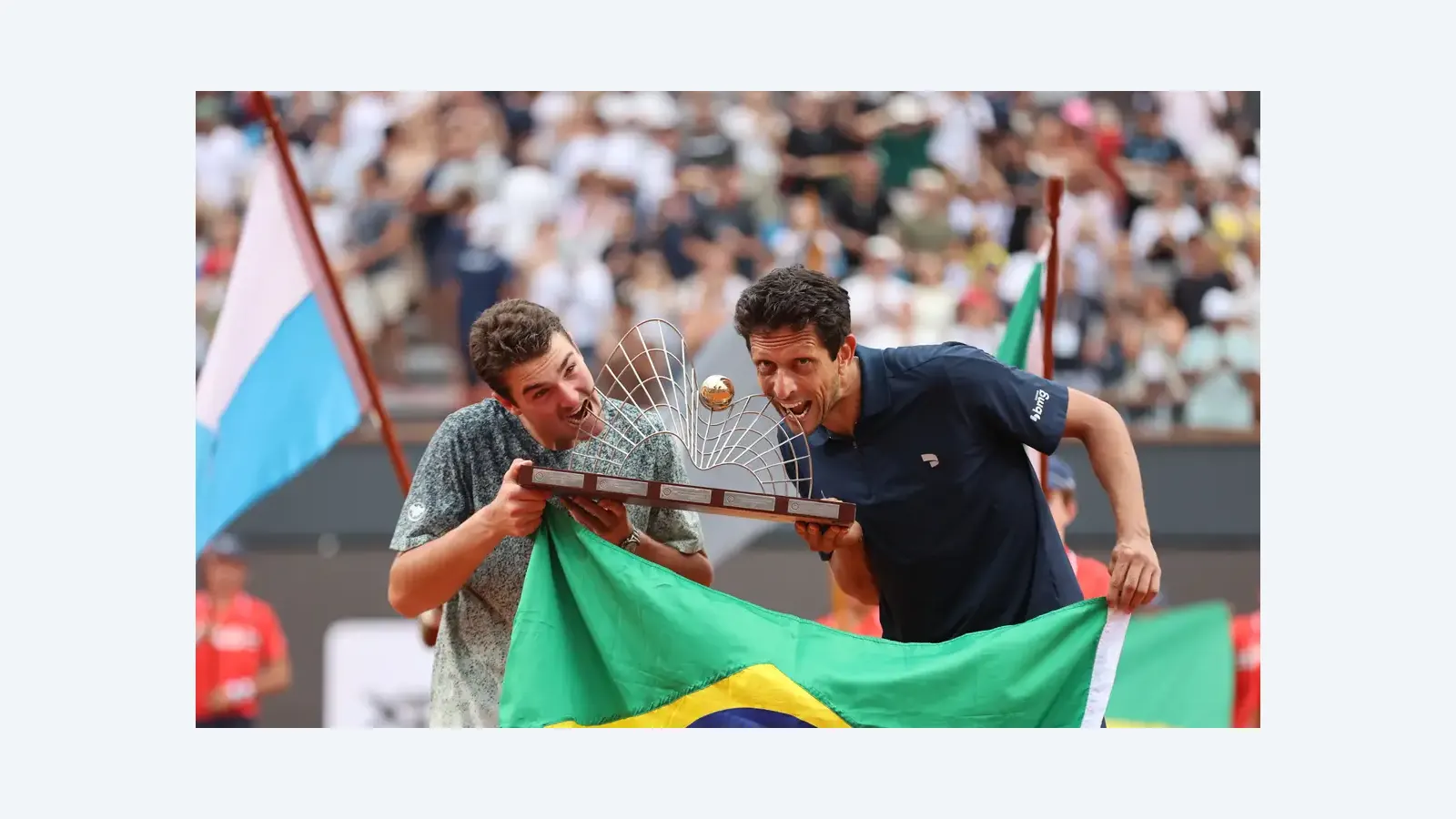 João Fonseca e Marcelo Melo vencem duplas no Rio Open 2026