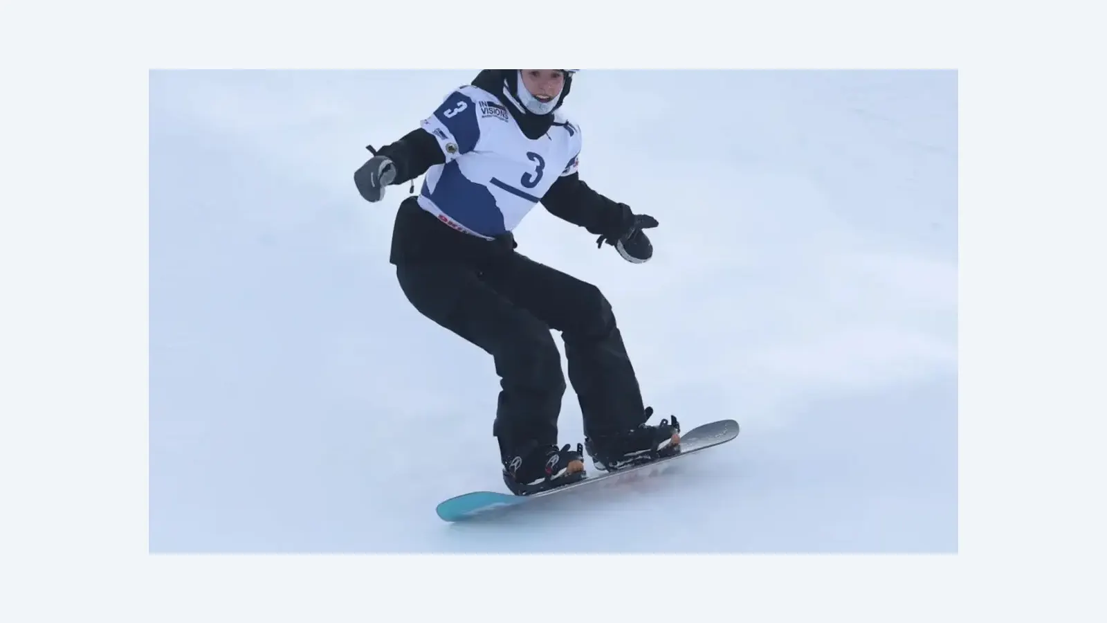 Vitória Machado vai representar Brasil no snowboard nos Jogos Paralímpicos de Inverno