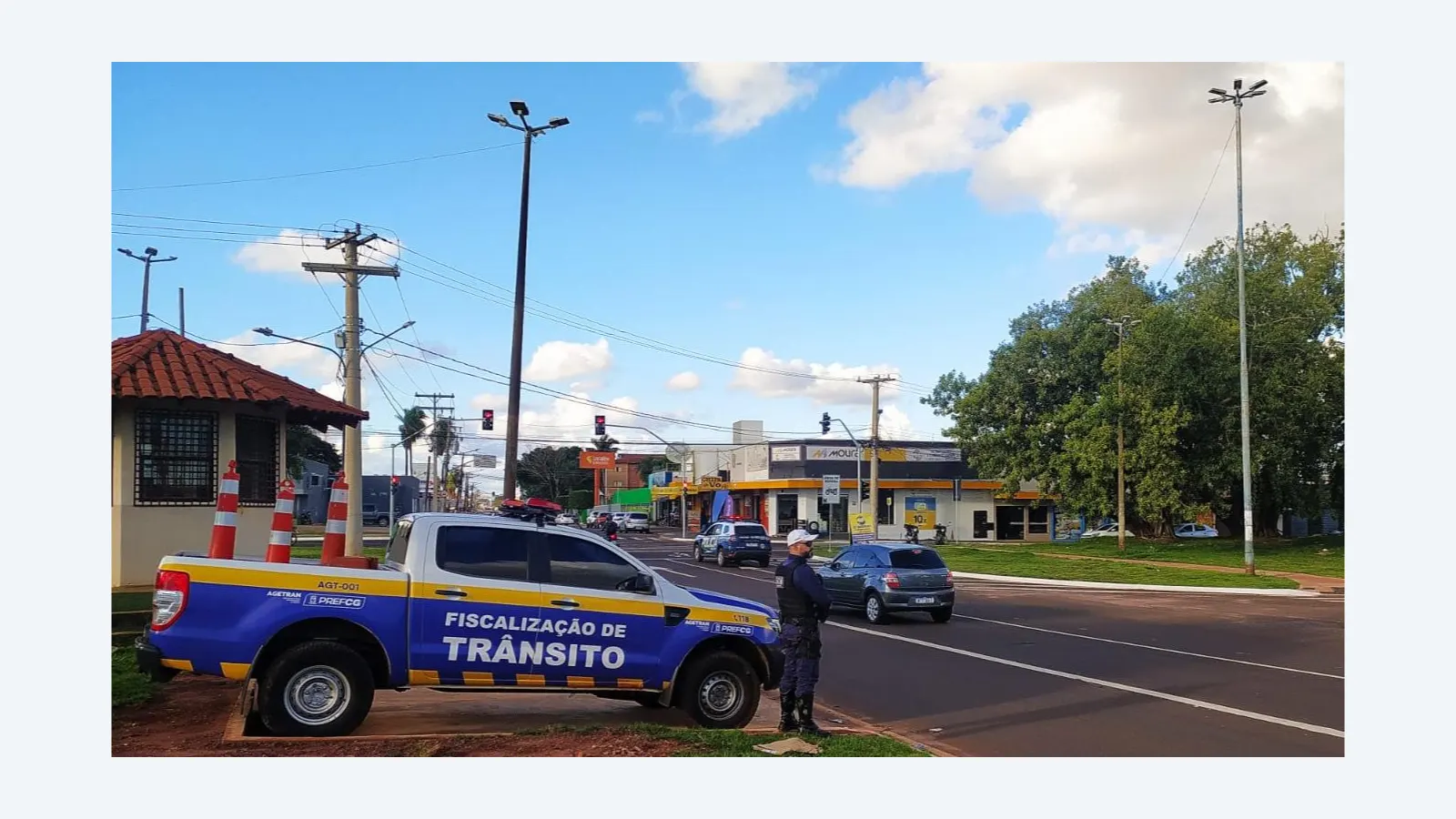 Agetran realiza simulado de acidente com carga explosiva na BR-163 em Campo Grande