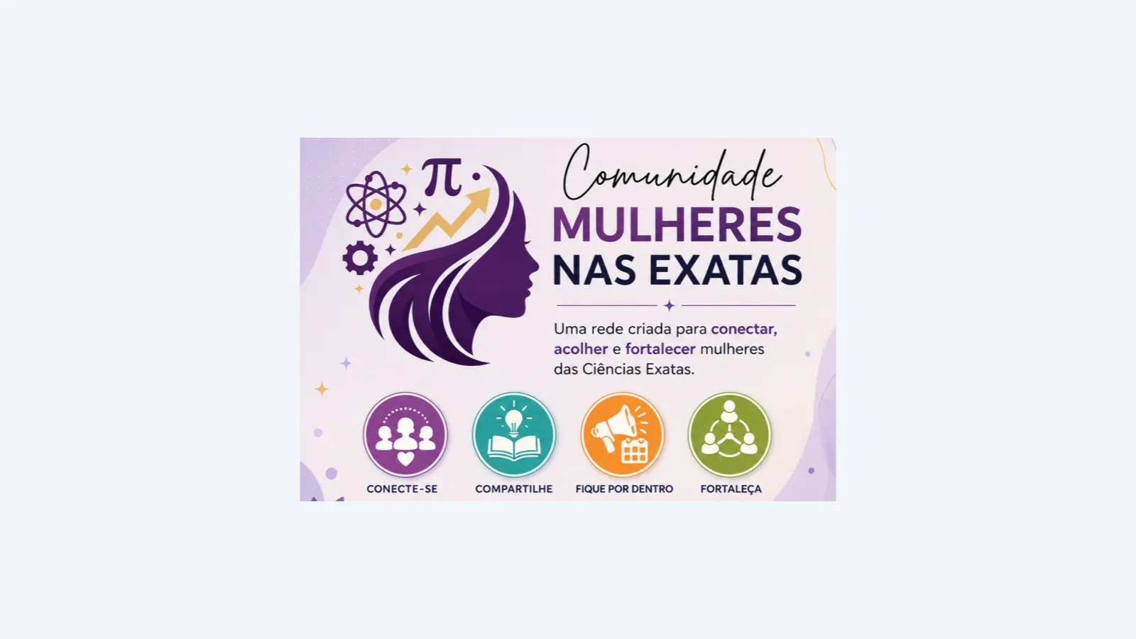 Comunidade Mulheres nas Exatas: Rede de Apoio para Femininas em STEM