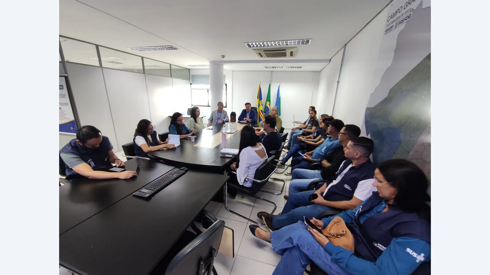 Reunião Técnica Melhora Uso do Aplicativo +CG para Denúncias em Campo Grande