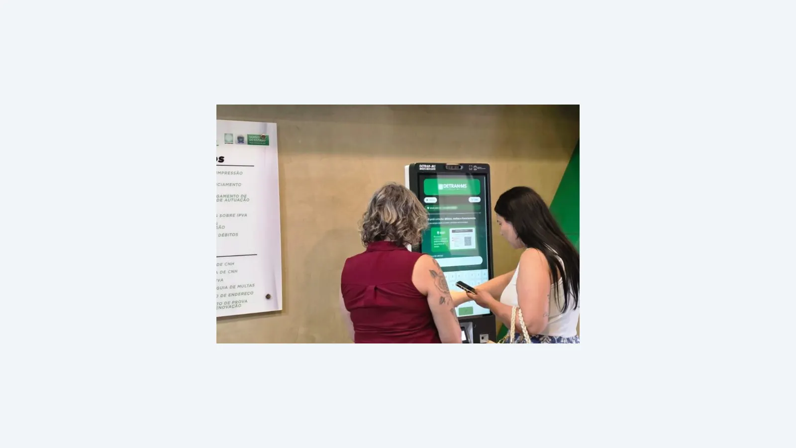 Detran-MS Inova com Totens Digitais para Facilitar Serviços aos Cidadãos