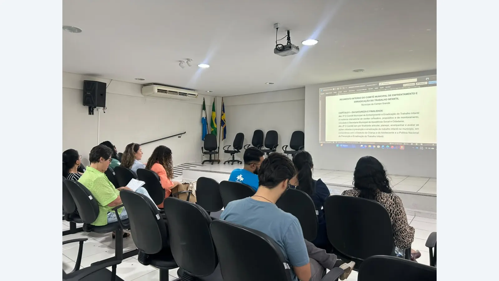 Comitê Municipal de Campo Grande aprova regimento para combater trabalho infantil