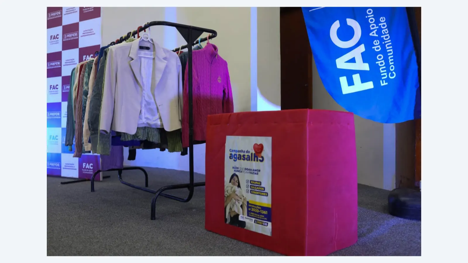 Mutirão 'Todos em Ação' arrecada agasalhos em Campo Grande neste sábado